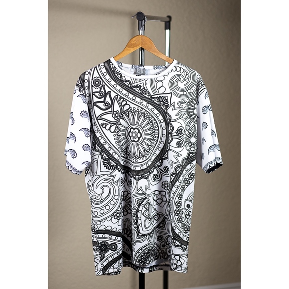Iridium Geometric Men's Tee - Size XL - Picture 1 of 5